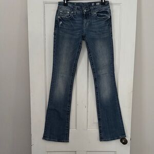 Miss Me Women's Dark Blue Boot Cut Jeans